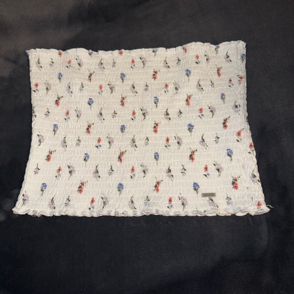 Hollister Floral Tube Top